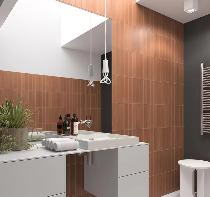 Tile wall material inspiration for bathroom planning